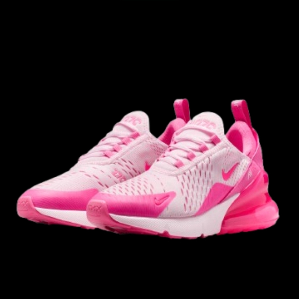 Nike Air Max 270 Running Womens Size 8/Kids 6.5Y Pink Foam Hyper Pink